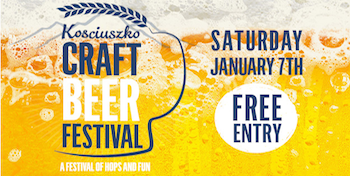 The Kosciuszko Craft Beer Festival – January 7th 2017