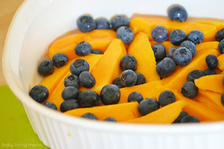 Blueberries, Mango and Cranberries - Oh my