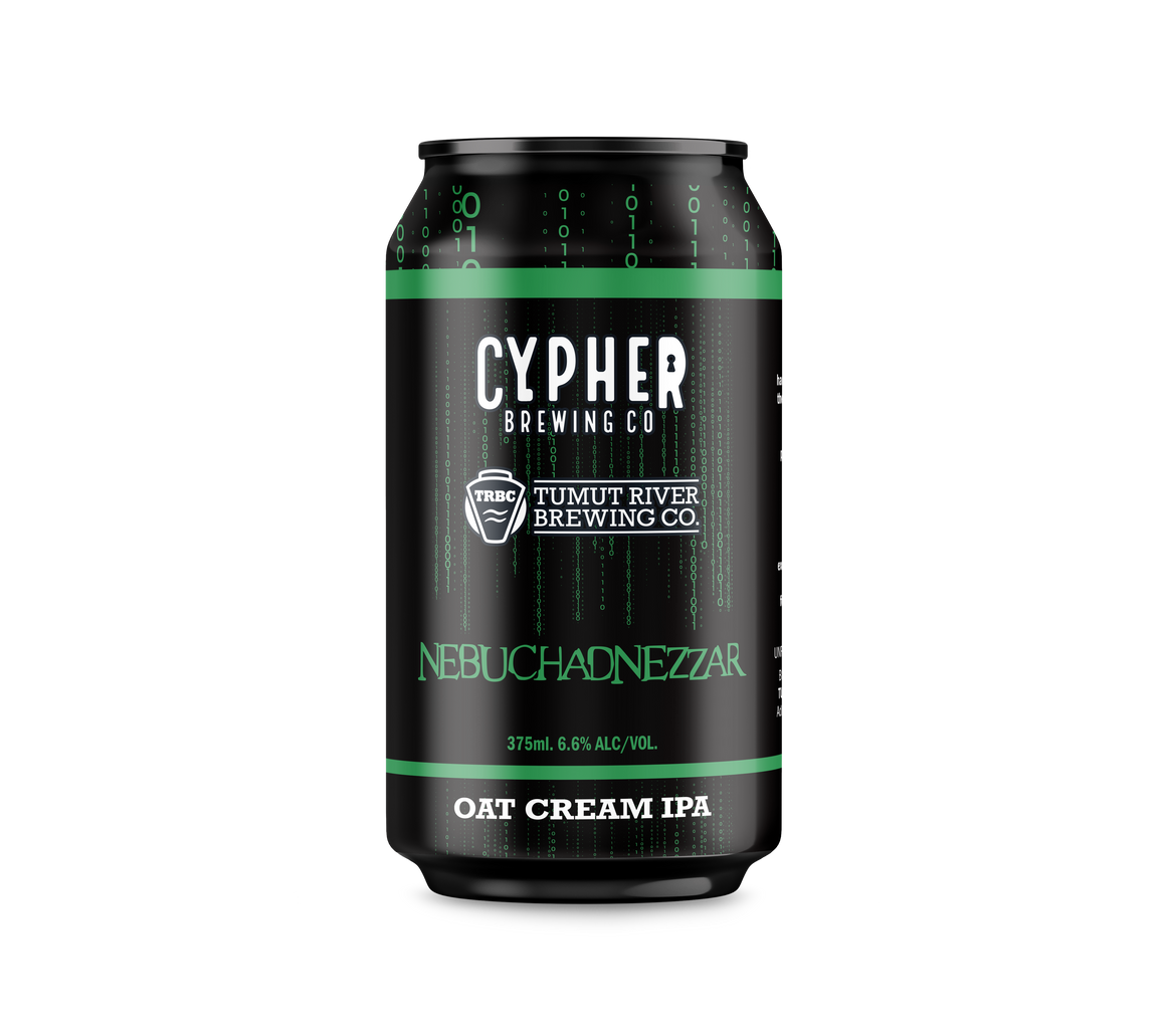 Nebuchadnezzar Oat Cream IPA (Cola with Cypher Brewing) 375ml Can